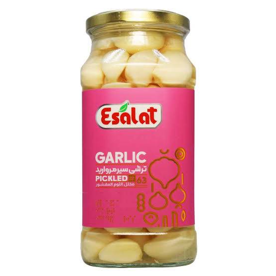 اصالت ترشی سیر مروارید 580گرم